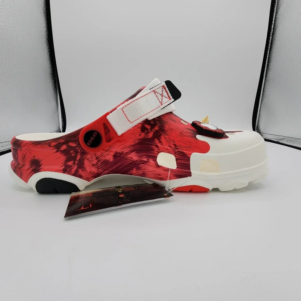 Crocs IT Movie All-Terrain Clog Horror Pack Pennywise Mens 9‎ /Womens 11 NEW